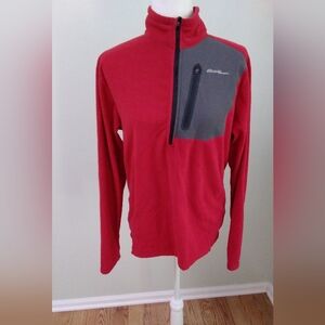 2/$15 Eddie Bauer Firstascent 1/2 Zip Fleece Pullover Sweater